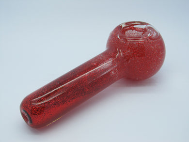 Glitter glass glycerine pipe 4 inches.