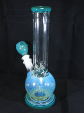 Load image into Gallery viewer, Green Fumed Ball Glass waterpipe