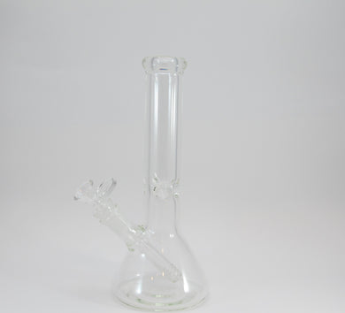 Heavy Glass Tall Beaker Water Pipe