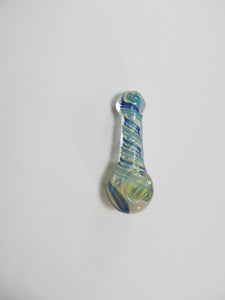 Blue Shades Spiral Hand Pipe