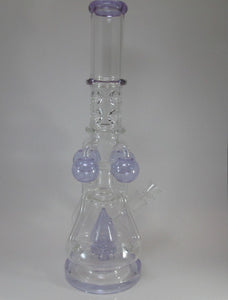 Four Bulb Water Pipe W/ Perc