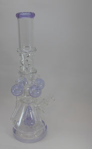 Four Bulb Water Pipe W/ Perc