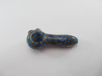 Blue Rasta Hand Pipe