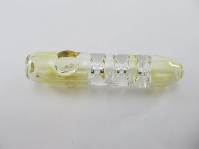 Clear Straight Tube Hand Pipe