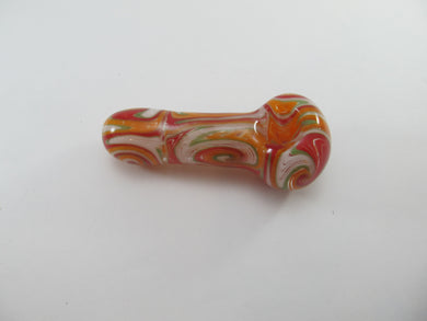 Groovy Orange Hand Pipe