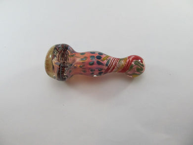 Unique Trippy Pink Hand Pipe