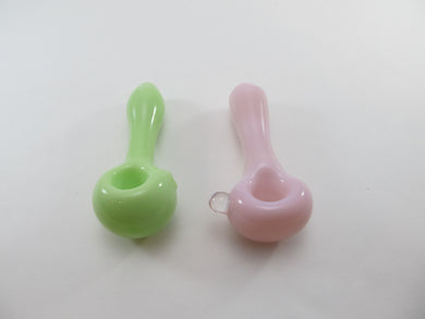 Pink or Slime Green Hand Pipe