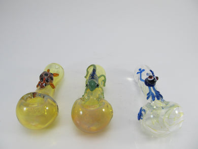 Glass Reptile Hand Pipe