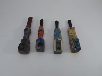 Wood pipes with Lids